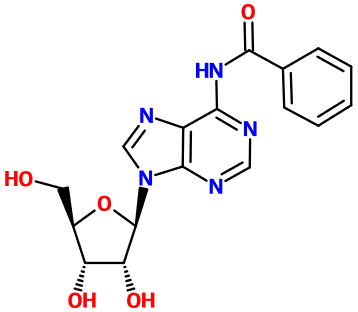 (image for) MC081311 N6-Benzoyladenosine